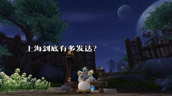 上海到底有多发达？