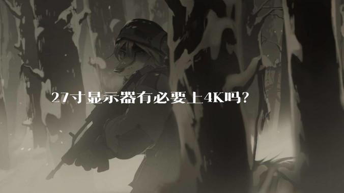 27寸显示器有必要上4K吗？