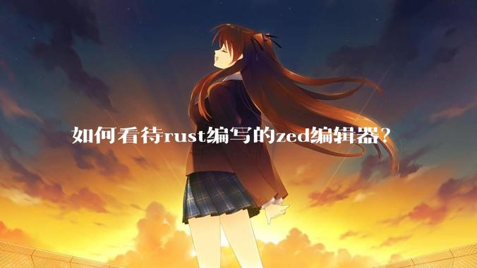 如何看待rust编写的zed编辑器？