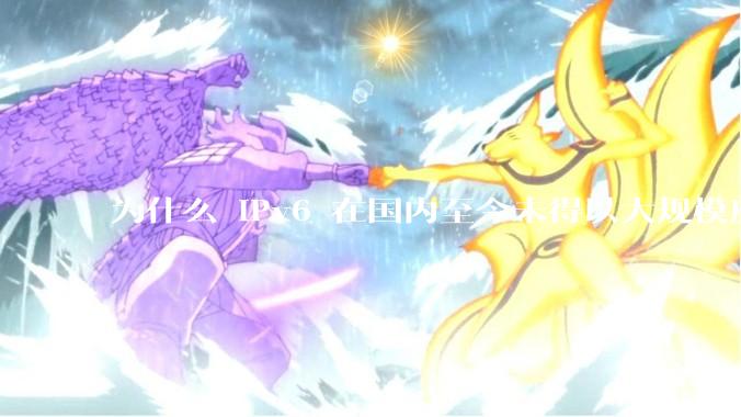 为什么 IPv6 在国内至今未得以大规模应用?