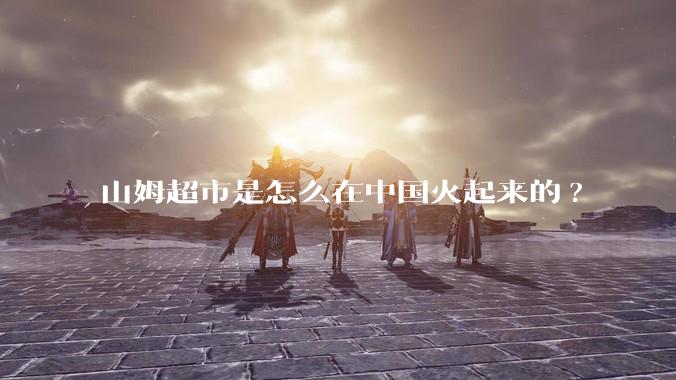 山姆超市是怎么在中国火起来的?